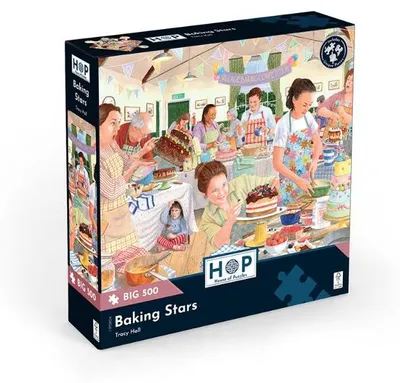 Produktbild von House of Puzzles Puzzle Baking Stars 500 XL Teile Puzzle