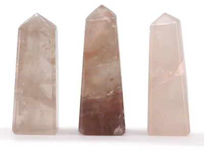 Imagen del producto de Puntas de obelisco de piedra preciosa aprox. 5 cm - cuarzo ahumado