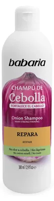 Produktbild von Babaria, Zwiebel-Shampoo, für Haare, stärkt und repariert, 380 ml