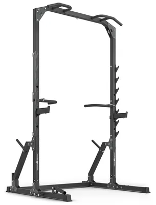 Produktbild von Marbo Sport - Squat Half-Rack mit Klimmzugstange mit Rack und Dip-Station + Landminenaufsatz MS-U115 2.0