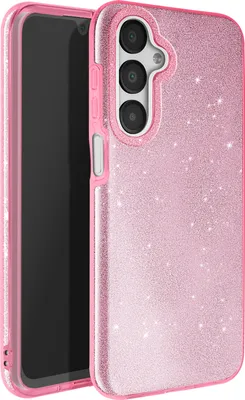 Image de Avizar, Housse scintillante pour Samsung Galaxy A16 antichoc, rose clair