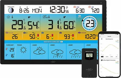 Image de Station météo écran couleur XXL connectée