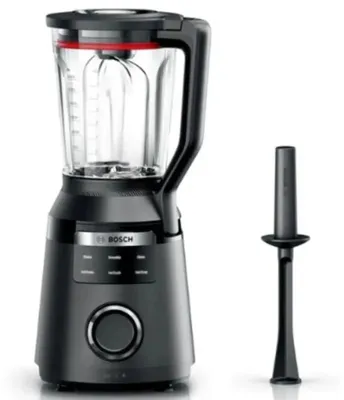 Produktbild von Bosch Serie 6 MMB6652B, Tischplatten-Mixer, 2 l, Eis-Crusher, 1 m, 1800 W, Schwarz