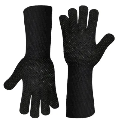 Produktbild von Grillhandschuhe hitzebeständig 500°C feuerfest Backofen Grill Handschuhe Küche