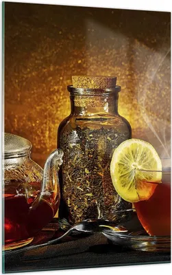 Produktbild von Bilder auf glas - Einteilig - Asien tee geschmack gesundheit - 50x70cm - Glasbilder - Wandbilder - Bilder - Wanddekoration aus Glas - Glas Bilder - Wandbild auf Glas - GPA50x70-2434