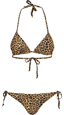 Produktbild von Urban Classics - Bikini für Damen TN1655 (L) (Braun/Schwarz)