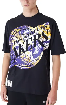 Produktbild von New Era NBA Oversized Shirt - INFILL Los Angeles Lakers - L
