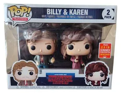 Immagine prodotto di Stranger Things - Billy e Karen 2018 Summer Convention edizione limitata - Funko Pop! - Figurine in vinile
