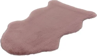 Produktbild von Lalee Cosy - Teppich - Superweich - Hochflor - Anti-Rutsch - Kunstfell - Flauschiger Mantel - 60x90 cm Pastellrosa rosa