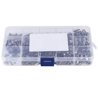 Immagine prodotto di Viti a croce, viti a testa cilindrica, testa cilindrica con rondella, vite a testa cilindrica, viti a croce M2, viti a croce in acciaio inox 304