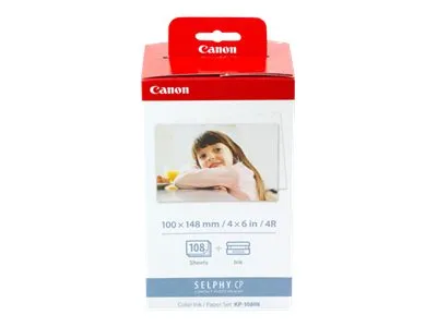 Obrázek produktu pro Canon KP-108IN - barevný (azurová, purpurová, žlutá)
