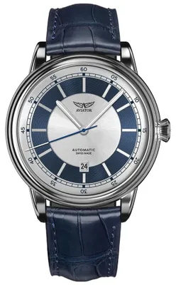 Obrázok produktu pre Pánske hodinky Aviator V.3.32.0.273.4, modrej farby