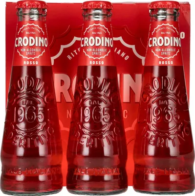 Image de Crodino Rosso Non-Alcoholic Spritz 3x0,175l