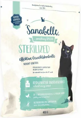 Produktbild von Sanabelle Sterilized, Senior, Leber, Geflügel, 400 g