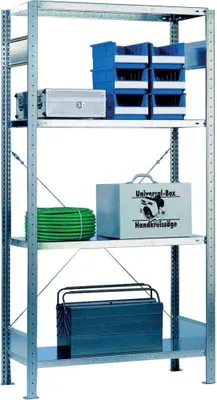 Obrázok produktu pre Schulte Lagertechnik prídavné police 500 mm pozinkovanéPolyuretán2 (police)