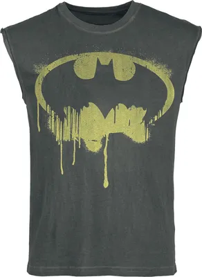 Produktbild von Batman Tank-Top Herren Logo schwarz XL