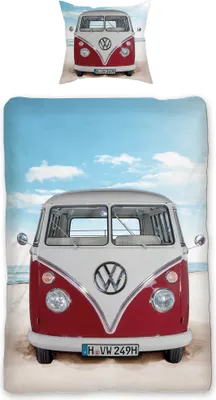 Produktbild von VW Volkswagen Bulli Beach 089 Bettwäsche Linon / Renforcé