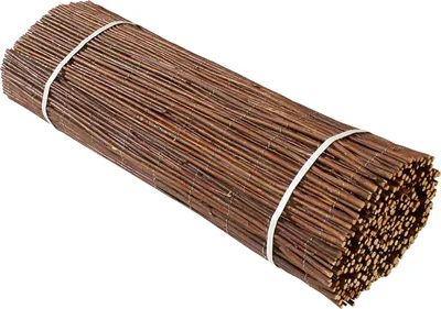 Produktbild von Weidenzaun Natur Sichtschutz aus Holz kürzbar rostfrei Fachhandel-Qualität 200x300 cm