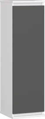 Image de raumhirsch : Armoire compacte, largeur 30 cm, avec porte et 3 compartiments