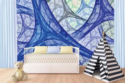 Produktbild von Vlies Fototapete BUNTE VINTAGE-TEXTUR 375 x 250 cm (inkl. Kleister) - Vlies Tapete, Wandtapete, Wandbilder - Tapete für Wohnzimmer Schlafzimmer, Büro, Küche - Montagefertig