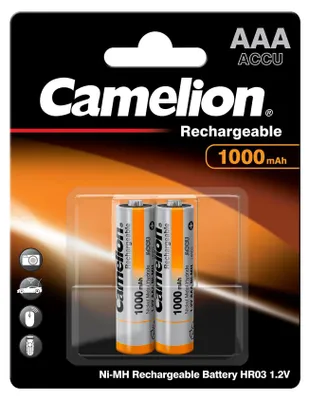 Produktbild von Camelion Ni-Mh Hr03 / Aaa / 1000Mah / 1,2V / Bp2