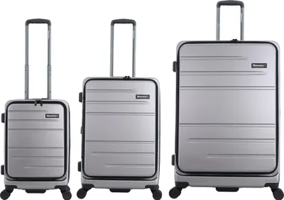 Produktbild von Discovery Koffer (Set, 3-tlg.) Patrol mit ausziehbarem Teleskopgriff silver One Size