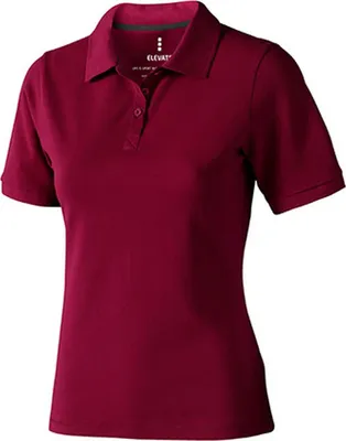 Immagine prodotto di Elevate 38081 | Polo Calgary da donna in piqué - Colore: Borgogna - Taglia: S