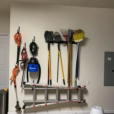 Produktbild von Wandhaken 25cm stark belastbar Organizer für Fahrräder Gartengeräte