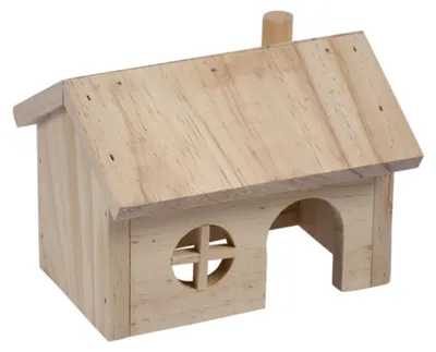 Produktbild von Duvo+ Nager-Holzlodge mit gegiebelten Dach