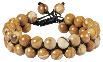 Produktbild von KYEYGWO Stein Armband Männer Frauen - 8mm Energie Chakra Kristall Perlen Armband
