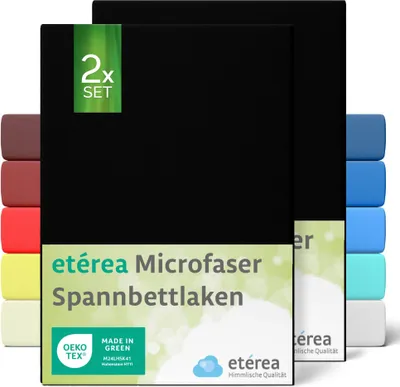 Produktbild von etérea Renforcé Bettwäsche Baumwolle Weiss 60x120 - 70x140 cm