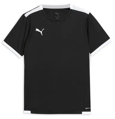 Produktbild von PUMA Unisex Kinder Teamliga Jersey Jr Shirt, Puma Black-puma White, 128 EU