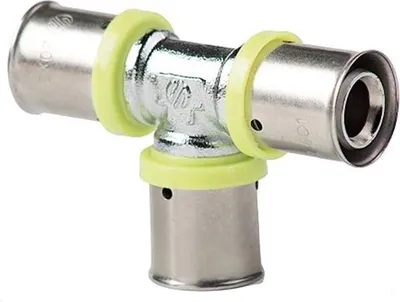 Produktbild von Pressfitting Fittings Verbundrohr Aluverbundrohr, T-Stück Ø25 x Ø25 x Ø25