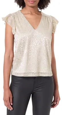 Produktbild von Morgan 252-dsofia Damen Kurzarm-T-Shirt, Gold, S