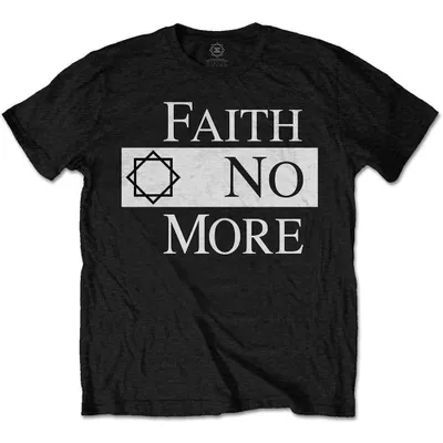 Produktbild von Faith No More Classic Logo V.2 Black XL T-Shirt