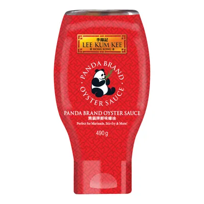 Produktbild von LEE KUM KEE Panda-Austernsauce 490g | Panda Brand Oyster Sauce | Quetschflasche