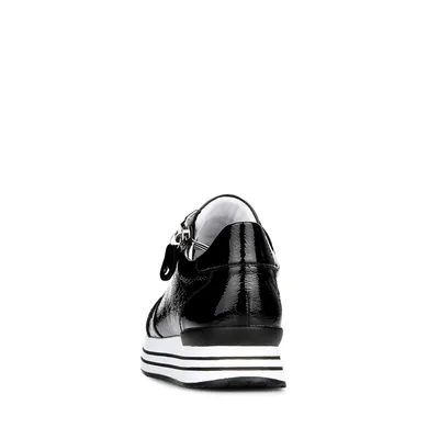 Produktbild von Remonte Damen Sneaker mit Plateausohle in Weite G & Reißverschluss D1302, Größe:38 EU, Farbe:Schwarz