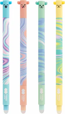 Obrázok produktu pre Vymazateľné perá Happy Colour Pastel Twist 0,5 mm 12 kusov