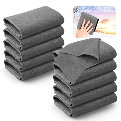 10er-Pack magische Reinigungstücher, Mikrofaser, 30x30 cm, wiederverwendbar