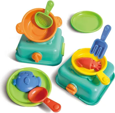 Obrázek produktu pro Hračky na písek - Sada bábovek Set Šéfkuchaře