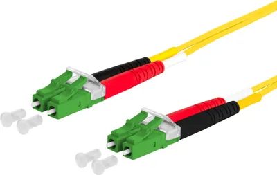 Produktbild von METZ CONNECT OpDAT Patchkabel, LC-D APC/LC-D APC OS2, 5 m