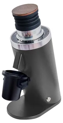 Produktbild von ROASTLY DF64 Kaffeemühle Gen 2 II V2.5, Berühmtes White Label, Elektrische Einzeldosis-Kaffeemühle, Nahezu Retentionsfrei (Grau)