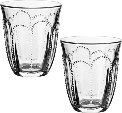 Obrázek produktu pro Sklenice Sodaglas DAPHNE Daphne 340 ml 9,5 x 5,2 x 11 cm čiré, sada 4 ks