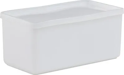 Immagine prodotto di Barattolo da 1500 ml con coperchio a incastro quadrato naturale L103xP208xH94mm