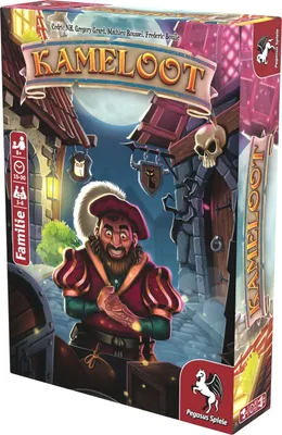 Produktbild von Pegasus Kameloot, Brettspiel, Familie, 8 Jahr(e), 15 min, Familienspiel
