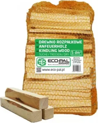 Zdjęcie produktu dla Drewno rozpałkowe uniwersalne w worku 5dm3