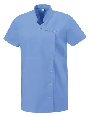 Produktbild von Tunikajacke "Asia-Style" light blue Gr. S : S : light blue : 50% Baumwolle 50% Polyester