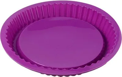 Immagine prodotto di Stampo per torte "Leichtback", stampo da forno per pizza e torte, senza BPA, resistente al calore, ideale per quiche, pizza e torte, pezzo unico