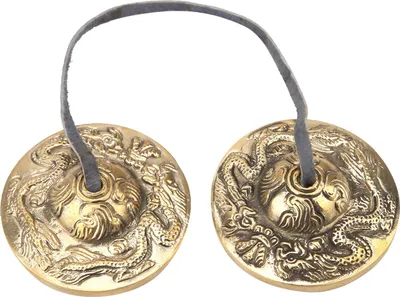 Obrázek produktu pro Ručně vyrobený tibetský meditační zvonek, buddhistický bicí nástroj a rituální předmět, (#3)