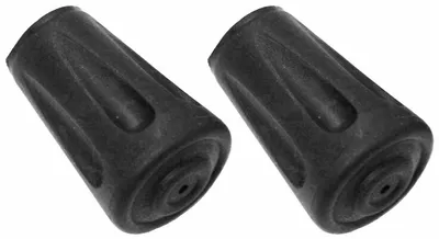 Obrázok produktu pre Fizan Rubber with Ring Black Hroty na turistické palice